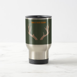 MUG DE VOYAGE DESSIN PERSONNALISÉ - BOUE DE SAISON DE CERFS
