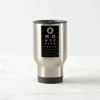 Mug De Voyage Diagramme d'oeil drôle