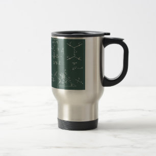 Mug De Voyage Diagrammes et formules de physique