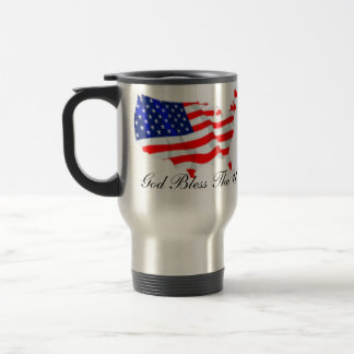 Mug De Voyage Dieu bénissent les Etats-Unis