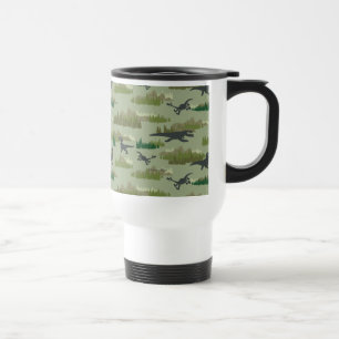 Mug De Voyage Dinosaures en Motif Camo