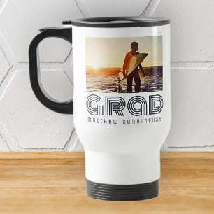 Mug De Voyage Diplômé 20XX Rétro Cool Simple Année de fin d'étud