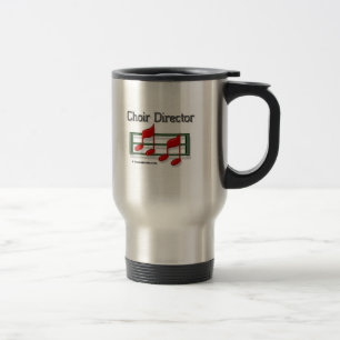 Mug De Voyage Directeur Notes de choeur
