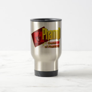 Mug De Voyage Docteur de PharmD de LOGO de pharmacie