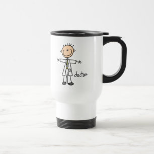 Mug De Voyage Docteur Stick Figure