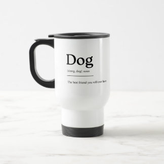 Mug De Voyage Dog: man's best friend