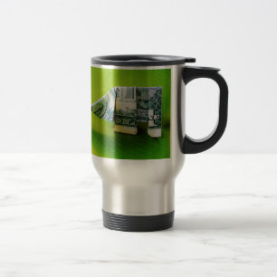 Mug De Voyage Dollar facture origami éléphant sur arrière - plan