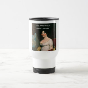 Mug De Voyage Dolly Madison & Célèbre Citation Où je serai