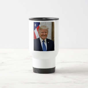 Mug De Voyage Donald Trump Président des États-Unis Maison Blanc