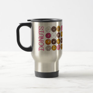 Mug De Voyage DONUTS POUR VOUS Doughnut Petit déjeuner Junk Food