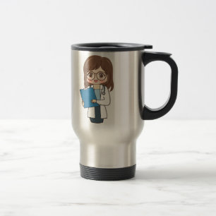 Mug De Voyage Dr customisé (Votre nom) Doctorat 7e Graduation