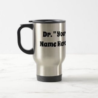Mug de voyage Dr. personnalisé