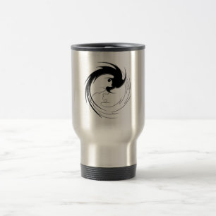 Mug De Voyage Dragon en spirale Yin-Yang