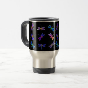 Mug De Voyage Dragonflies colorées