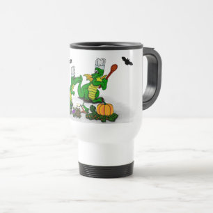 Mug De Voyage Dragons - Joyeux Halloween ! Aujourd'hui je vais c