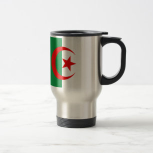 Mug De Voyage drapeau algérien
