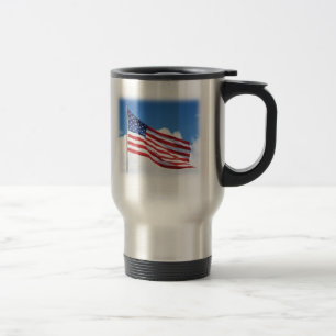 Mug De Voyage Drapeau américain et le stein de voyage