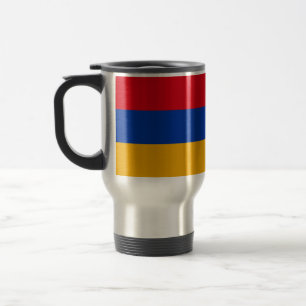 Mug De Voyage Drapeau arménien patriotique