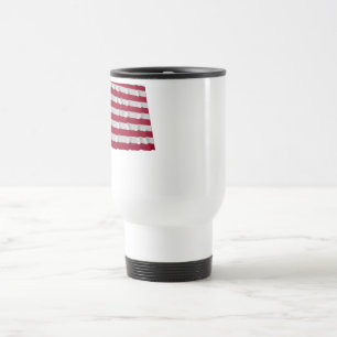 Mug De Voyage drapeau de 34 étoiles, motif de guirlande, annexe