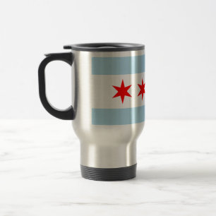 Mug De Voyage Drapeau de Chicago