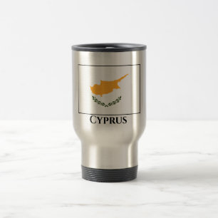 Mug De Voyage Drapeau de Chypre