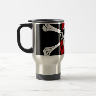 Mug De Voyage Drapeau de crâne de pirate