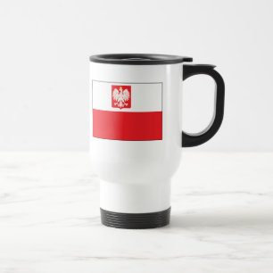 Mug De Voyage Drapeau de Falcon polonais