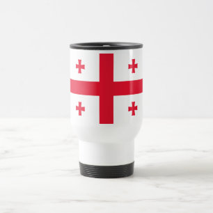 Mug De Voyage Drapeau de Géorgie