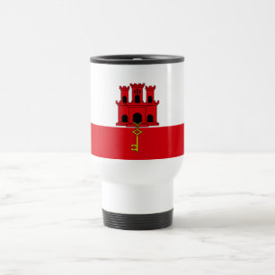 Mug De Voyage Drapeau de Gibraltar