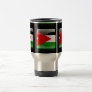 Mug De Voyage Drapeau de Jordanie