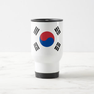 Mug De Voyage Drapeau de la Corée du Sud