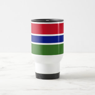Mug De Voyage Drapeau de la Gambie