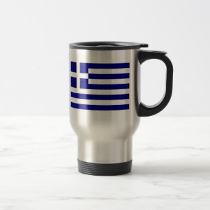 Mug De Voyage Drapeau de la Grèce