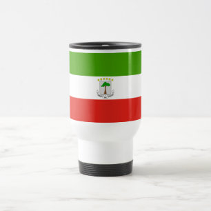 Mug De Voyage Drapeau de la Guinée équatoriale