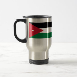 Mug De Voyage Drapeau de la Jordanie, Jersey