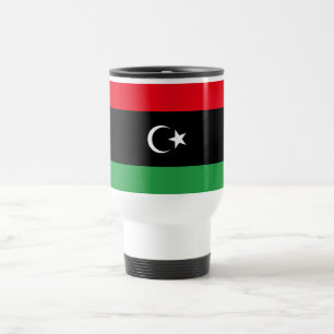 Mug De Voyage Drapeau de la Libye