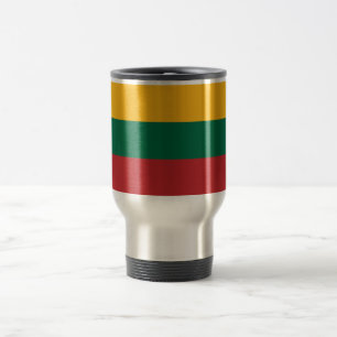 Mug De Voyage Drapeau de la Lituanie