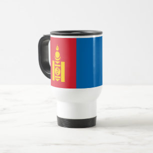 Mug De Voyage Drapeau de la Mongolie
