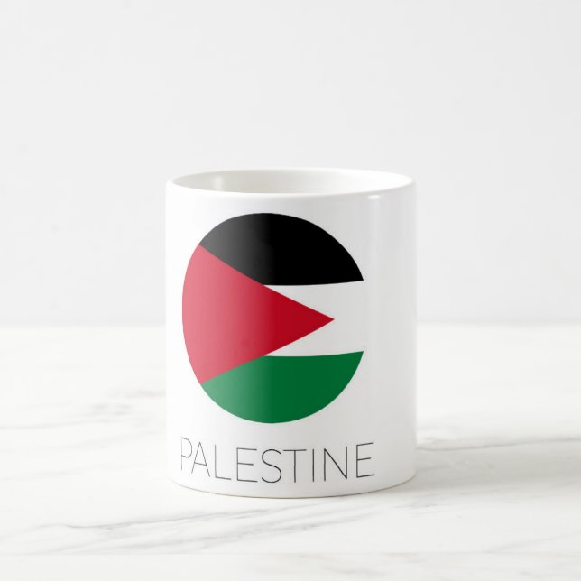 Mug de voyage Drapeau de la Palestine (Centre)