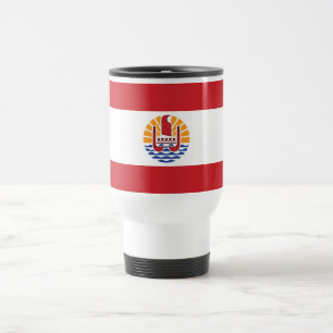 Mug De Voyage Drapeau de la Polynésie française
