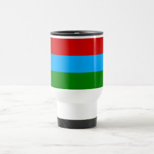 Mug De Voyage Drapeau de la République de Carélie