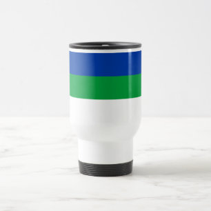 Mug De Voyage Drapeau de la République Komi