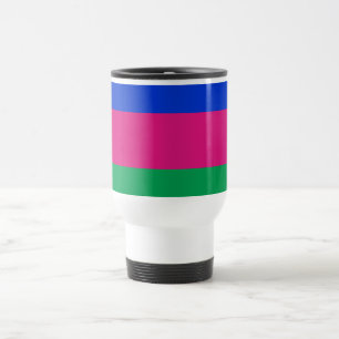Mug De Voyage Drapeau de la République populaire de Kouban
