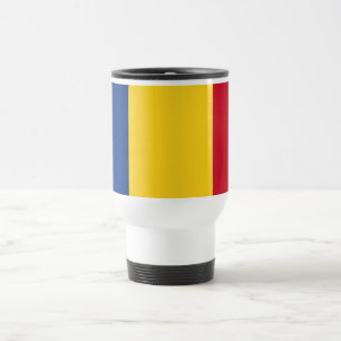Mug De Voyage Drapeau de la Roumanie
