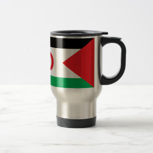 Mug De Voyage Drapeau de la Sahara occidental