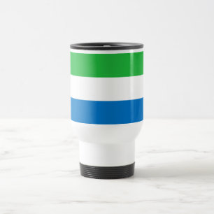 Mug De Voyage Drapeau de la Sierra Leone