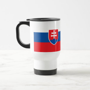 Mug De Voyage Drapeau de la Slovaquie
