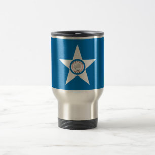 Mug De Voyage Drapeau de la ville de Houston