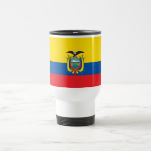 Mug De Voyage Drapeau de l'Équateur