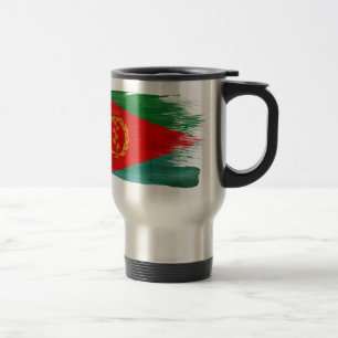 Mug De Voyage Drapeau de l'Érythrée